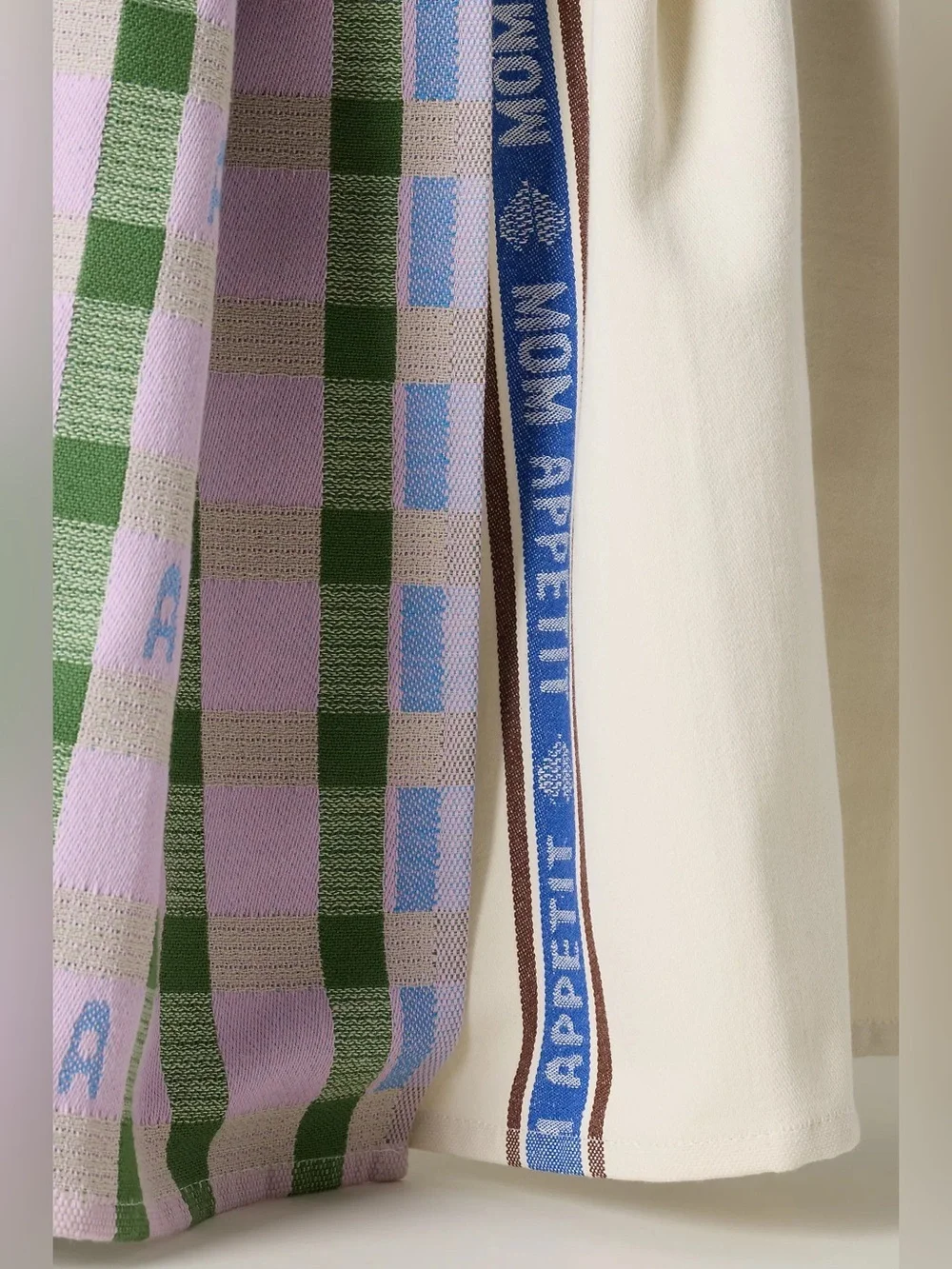 Anthropologie Margot Jacquard Dish Towel, Set of 2  New